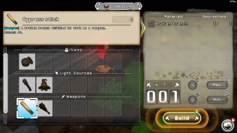 Dragon Quest Builders PC - Interface utilisateur mobile/PC