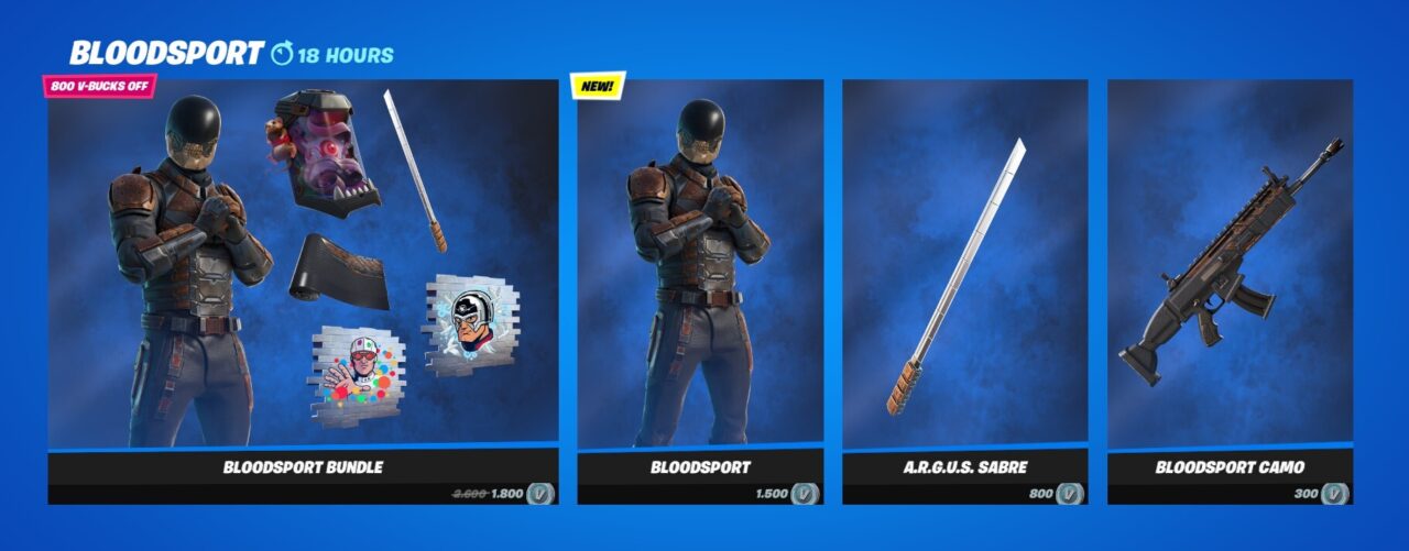 Boutique d'objets Fortnite