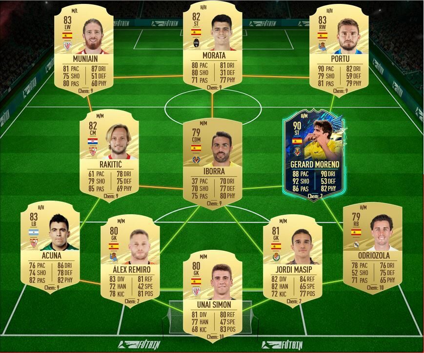 Choix du joueur FIFA 21 FUTTIES SBC Serie A