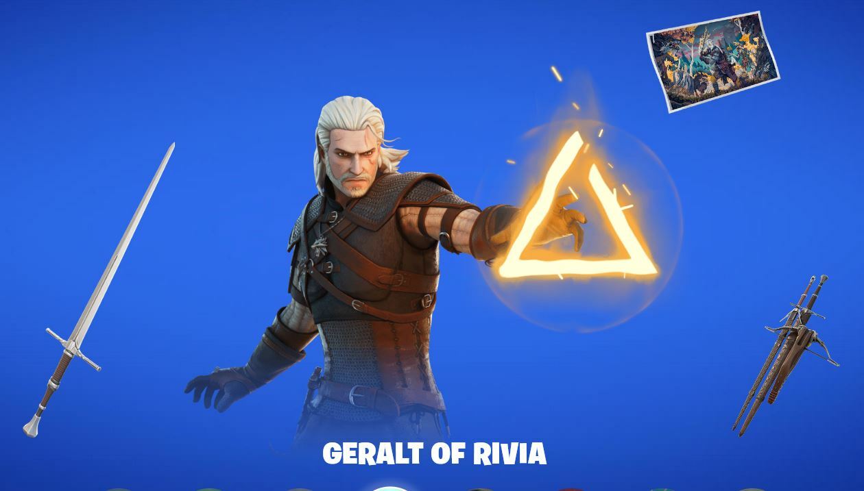 Fortnite : Geralt de Riv