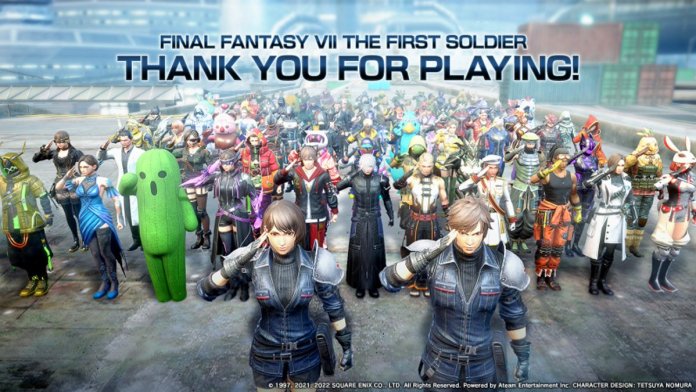 Final Fantasy VII Le Premier Soldat Merci