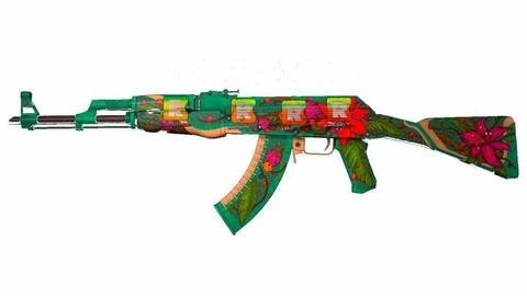 AK 47 Wild Lotus avec autocollant