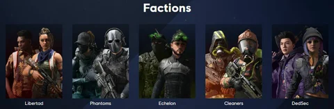 Bannière Factions X Defiant