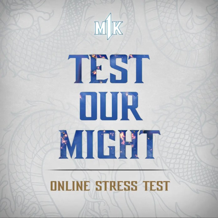 Test de stress de Mortal Kombat 1 : "Testez notre puissance ;  Test d'effort en ligne"