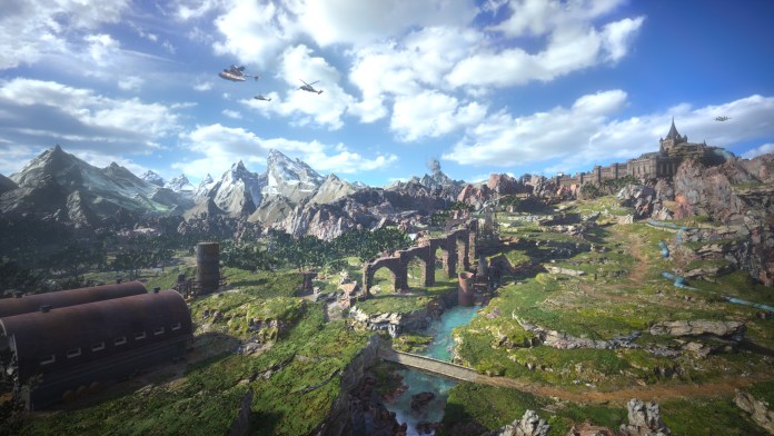 Capture d'écran de Final Fantasy VII Rebirth Grasslands