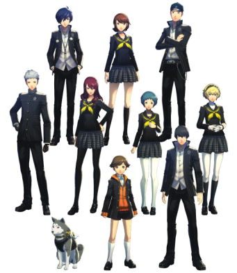 Persona 3 Reload P4G DLC Yasogami Costumes 1