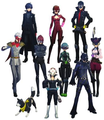 Persona 3 Reload P5R Costumes DLC 1