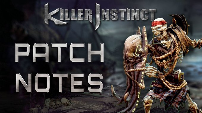 Notes de mise à jour de Killer Instinct