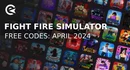 Combattre les codes du simulateur d'incendie avril