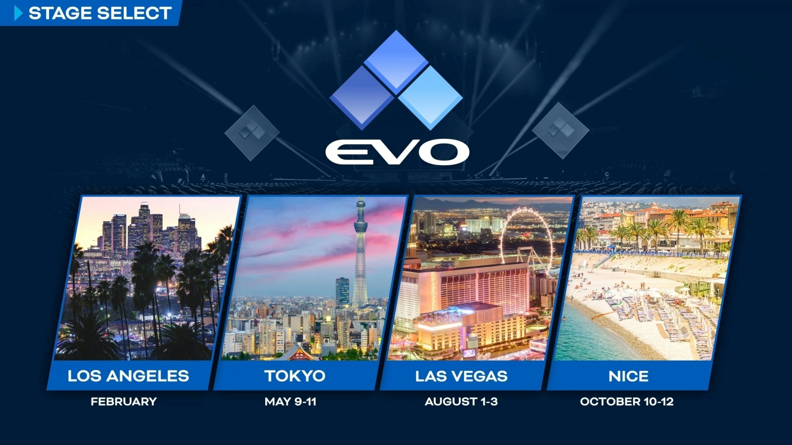 EVO 2025 proposera des événements à Los Angeles, Tokyo, en France et à