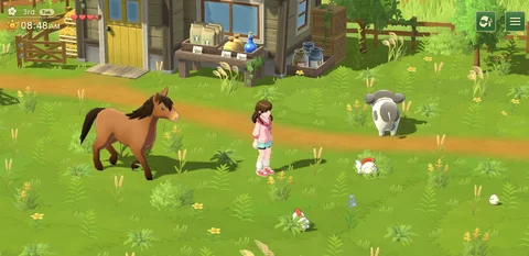 Gameplay de Harvest Moon Home Sweet Home