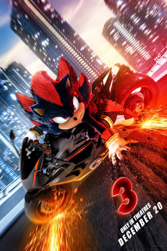 Affiche de Sonic le Hérisson 3